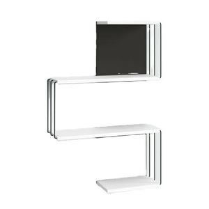 Minimalist Three Tier Wood <b>Wall</b> <b>Shelf</b> with Iron Bracket Adjustable Storage Rack for Living Room wallshelf - Product Image 6