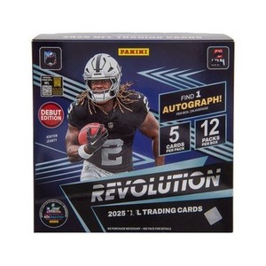 Original New_2025 Panini Revolution Football Mega <b>Box</b> - Product Image 3