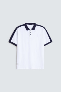 T-shirt Homme Tricoté de Haute Qualité 95% Coton 5% Spandex, Broderie Lettres Vintage, Respirant, Personnalisé, Coupe Slim Décontractée pour l'Été - Product Image 2