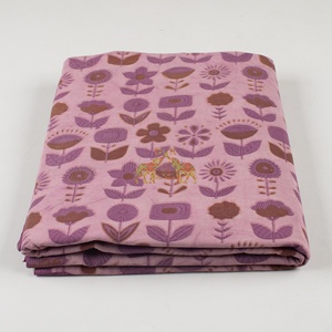 Camisa de Traje con Estampado Floral Sanganeri Jaipuri 100% Algodón Orgánico, Estampado a Mano con Bloques, Ligera, para Decoración del Hogar - Product Image 2