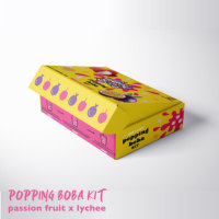 Instant Litchi Passievrucht Smaak Popping Boba Bubble Kit