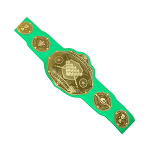 Customized Leather <b>Wrestling</b> Championship <b>Belt</b> Lightweight Breathable Eco-Friendly High Quality Unisex - Product Image 3