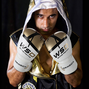 Guantes de Boxeo Veekend Bazar VB-BG-101 de 10oz, 12oz y 14oz, de Piel Sintética con Absorción de Humedad, Unisex - Product Image 6