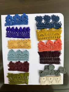 Bolsas de Ropa con Bordado Floral de Guipur, Ecológicas, Simples y Tradicionales, de Rayón/Poliéster, Directo de Fábrica - Product Image 1