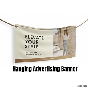 Bannière publicitaire en PVC flexible imprimée UV personnalisée pour extérieur, imperméable, prête à être expédiée - Product Image 4