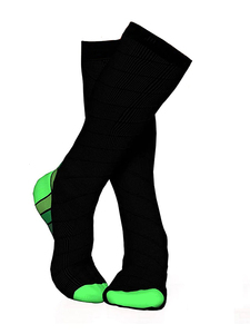 High Quality <b>Custom</b> Design Men's Sport <b>Socks</b> Breathable Non-Slip Terry Basketball Football Soccer Trampoline-Long Logo <b>Grip</b> - Product Image 4