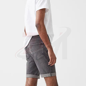 Fabricante de Ropa, Shorts de Mezclilla Casuales Personalizados para Hombre, Shorts de Jean de Alta Calidad, Corte Ajustado, Cintura Media, Directo de Fábrica - Product Image 3