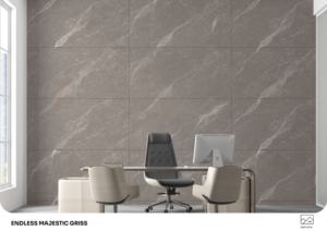 Azulejos de porcelana modernos con superficie adhesiva, tamaño 600x1200, azulejos grandes para pisos y paredes, para proyectos de villas, apartamentos y hoteles. - Product Image 2