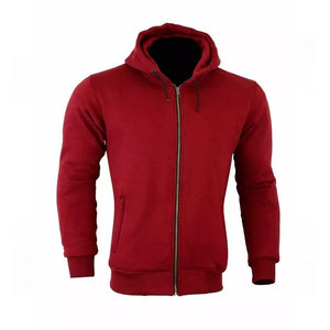 Sweat à capuche de moto avec doublure intégrale de protection, design blindé, en tissu polaire doux, chaud et décontracté pour la conduite hivernale en ville - Product Image 2