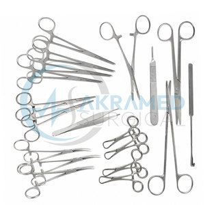 Juego de Instrumentos Quirúrgicos Pediátricos Básicos de Alta Calidad, Acero Inoxidable, Kit de Cirugía Hospitalaria, Certificado CE - Product Image 3