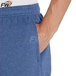 Pantalones de chándal anchos y holgados personalizados para hombre, de alta calidad, 100% algodón, estilo baggy y acampanado - Product Image 4