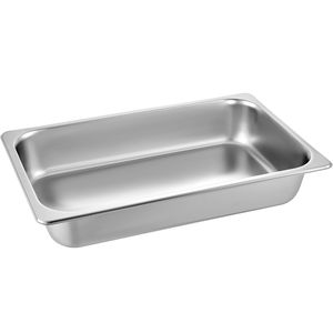 Paquete de 4 Bandejas de Acero Inoxidable para Vaporera, 20.9 x 12.8 x 3.9 Pulgadas de Profundidad, Tamaño Completo, 13L, Bandeja para Horno, Equipo de Servicio para Restaurantes y Hoteles - Product Image 6