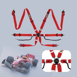 Arnés de Seguridad Deportivo TBRACING Sport Plus, Homologado por la FIA, Listo para Competición, OEM, ODM, Marca Privada, con Cinta de 50 mm para Deportes de Motor - Product Image 1