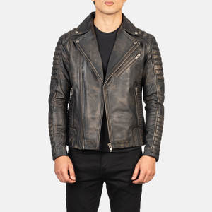 Veste en cuir pour homme à prix raisonnable, vêtements décontractés, fabrication professionnelle, vestes en cuir pour homme pour un usage décontracté - Product Image 5