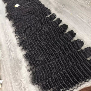 Extensiones de Cabello Remy Ondulado Natural Vietnamita 100% Crudo, Trama de Piel, Donante Único, Precio de Fabricación Premium Minh Khang Incluido - Product Image 1