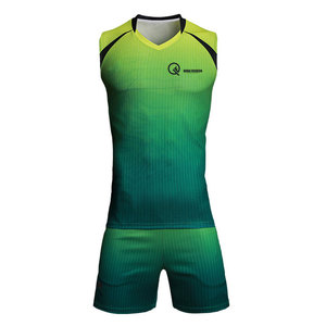 Uniforme de volley-ball classique doté d'un tissu durable et d'une coupe confortable, permettant des mouvements fluides pendant les matchs. - Product Image 1