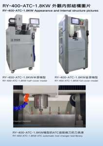ATC 3 Axis <strong>CNC</strong> Gantry Engraving <strong>Milling</strong> <strong>Machine</strong> High Precision for Logo Coin Stamping Mold Precision <strong>Parts</strong> - Product Image 3
