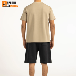 Camisetas Formales e Informales para Hombre, Tallas Grandes, Logotipo Personalizado, Tejido de Punto, 100% Algodón, Alta Calidad, Manga Corta, Cuello Redondo, Color Sólido, 180g, Más Vendidas - Product Image 5