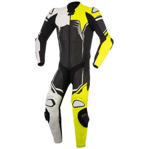 Traje de Motocicleta de Cuero Unisex, Transpirable, de Invierno, Manga Larga, Equipo de Protección para Motociclismo, Ropa de Carreras de Dos Piezas Personalizada - Product Image 1