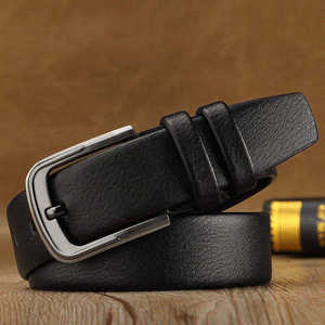 Cinturones de Cuero Casuales de Diseño para Hombre, Estilo 2026, Alta Calidad, con Hebilla de Acero, para Hombre 2026 - Product Image 3