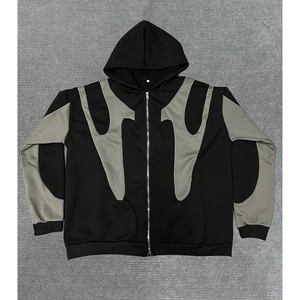 Sudadera con Capucha Personalizada Estilo Urbano, Lavado Ácido, Oversize, Felpa de Algodón Grueso, Vintage, Desgastada, Impresión OEM, para Hombre y Mujer, Impresión Personalizada - Product Image 6