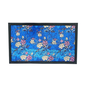 Tapis de sol d'entrée d'hôtel moderne à motif abstrait en PVC antidérapant, épaisseur moyenne avec dos en caoutchouc pour usage en bureau, à domicile et en extérieur - Product Image 5