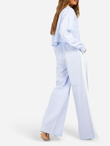 2026 Pantalon de jogging sport pour homme personnalisable, taille mi-haute, style streetwear décontracté, coupe ample et baggy, effet délavé à l'acide, vintage, léger - Product Image 5