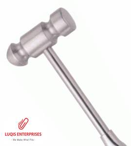 Martillo Cervical de 19 cm, Martillo Quirúrgico Sólido de 215 gramos, Instrumento Ortopédico - Product Image 2