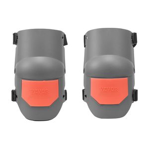 Ginocchiere di costruzione Extra spessa Pro cuscino in schiuma di salvaguardia per lavoro giardinaggio uomo donna grigio arancio gomitiere - Product Image 1