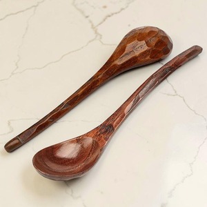 Cuillère en bois écologique, cuillère de cuisine naturelle pour la maison, les restaurants et la restauration, disponible à la vente - Product Image 5