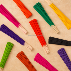 Bâtons d'encens en céramique colorés parfumés longue durée, écologiques, naturels, Agarbatti, pour la prière et l'aromathérapie, vente en gros, export en vrac - Product Image 3