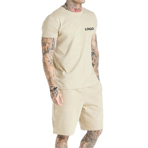 Camiseta de LICRA de algodón de 180gsm de alta calidad personalizada para hombre, camisetas de gimnasio con cuello liso para correr con estampado de verano 2025 - Product Image 4