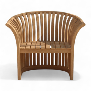 Conjunto de Muebles de Jardín de Estilo Moderno, Sillón de Madera de Teca para Patio Exterior, para Hogar y Jardín - Product Image 4