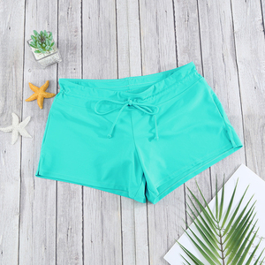 Customized Logo <b>Lady</b> Girls Plus Size Summer <b>Boxer</b> Swimming Trunks Pants Swimming Shorts for Women New fashionable Design - Product Image 6