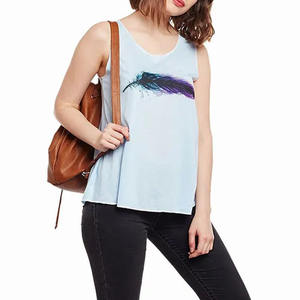 Top sin Mangas para Mujer, Directo de Fábrica, para Uso Casual / Nuevo Top de Moda para Mujer con Logotipo Personalizado al por Mayor - Product Image 2