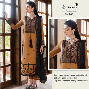 Dernière collection de coton lourd Karachi avec coton pur Mal Mal lourd Salwar pour femmes Inde et Pakistan - Product Image 3
