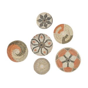 Cesta colgante de pared de jacinto de agua de Vietnam hecha a mano para exportación de estilo doméstico de fábrica de Vietnam - Product Image 1