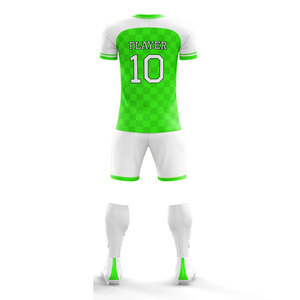 Maillot de football, uniforme sportif, ensemble d'entraînement d'équipe, ensembles personnalisés, créez votre propre uniforme de football, kits de couleur unie, séchage rapide, sportif - Product Image 6