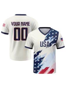 Maillots de football personnalisés en sublimation en gros - Maillots de football à manches courtes, respirants, à séchage rapide, légers, avec des designs uniques - Product Image 6