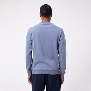 Sweat-shirts pour hommes en molleton 100% coton, col rond, hiver, avec logo personnalisé brodé, prix bas et service OEM - Product Image 2