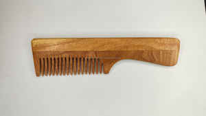 Peigne à cheveux en bois de neem naturel, écologique, design animal Feng Shui, pour la maison, le salon, la promotion, les voyages, fournisseur indien, export - Product Image 6