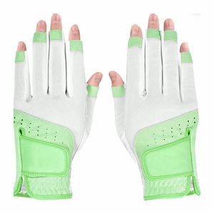 Gants de golf personnalisés pour hommes en cuir véritable imperméable avec fermeture à boucle, design unique, accessoires de golf pour l'extérieur - Product Image 6