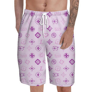 กางเกงขาสั้นชายลายมังกร แห้งเร็ว มีเชือกผูกเอว ลำลอง ใส่เล่นน้ำ เอวกลาง ผ้าแคนวาส โพลีเอสเตอร์ 180 กรัม มีกระเป๋า - Product Image 3