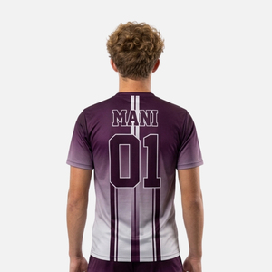 เสื้อแฮนด์บอลสั่งทำขายส่ง ชุดทีมพิมพ์ลายโลโก้ด้วยเทคนิค Sublimation ผ้าโพลีเอสเตอร์ตาข่าย แห้งเร็ว สั่งซื้อจำนวนมาก ชุดกีฬาแฮนด์บอล - Product Image 3
