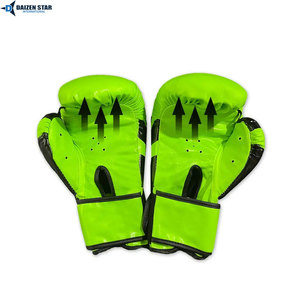 Guantes de Boxeo de Piel Sintética con Logotipo Personalizado, Guantes de Entrenamiento Unisex con Soporte de Velcro para la Muñeca - Product Image 5