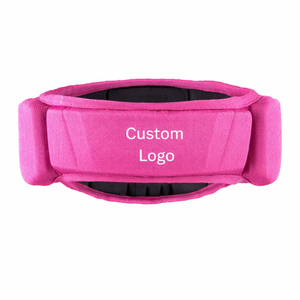 Custom Logo Pink Spandex <b>Football</b> Sweatband Dry Non-Slip Heavyweight Knitted <b>Headband</b> 4.5cm Wide Universal Fit All Seasons - Product Image 1