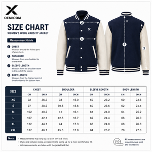 เสื้อแจ็คเก็ตวาร์ซิตี้ผู้หญิง X Sports City ผ้าขนสัตว์ 100% หลากสี ปกคอพับ แขนยาว ติดกระดุม สำหรับใส่ในฤดูใบไม้ร่วง รับผลิตแบบ OEM/ODM - Product Image 6
