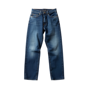Pantalon en jean décontracté pour homme, coupe ample, coton épais, streetwear - Product Image 2