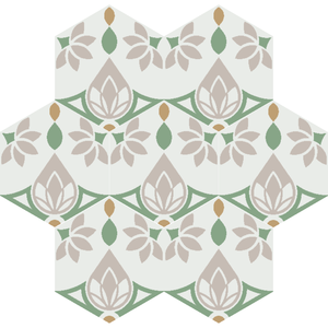 Carreaux de ciment modernes 190x190mm : Le duo ultime pour sols et murs extérieurs - Product Image 2