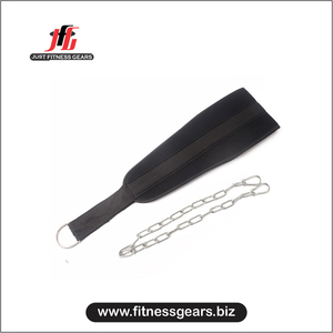 Cinturón de Cuero JUST FITNESS GEARS, Personalizado, Resistente, Antideslizante, con Hebilla y Cadena, para Levantamiento de Pesas, Entrenamiento de Fuerza, Soporte para la Espalda - Product Image 4